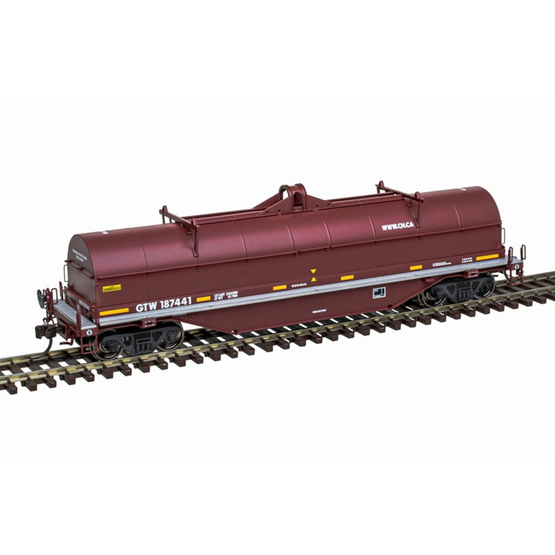 Atlas 20007453 HO Grand Trunk Western 42' Coil Steel Car #187411
