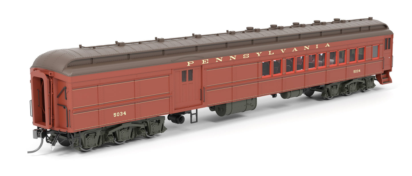 Broadway Limited 8981 HO Pennsylvania PB70 Coach-Baggage Combine #5047