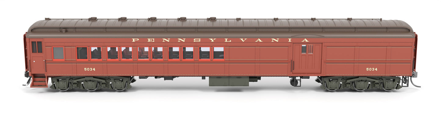 Broadway Limited 8981 HO Pennsylvania PB70 Coach-Baggage Combine #5047