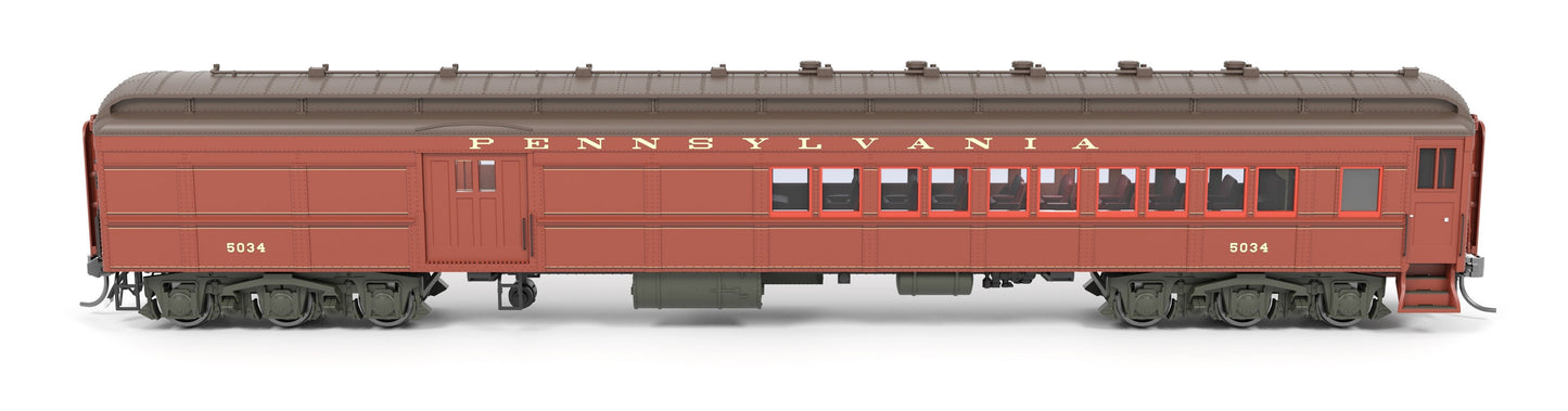 Broadway Limited 8981 HO Pennsylvania PB70 Coach-Baggage Combine #5047