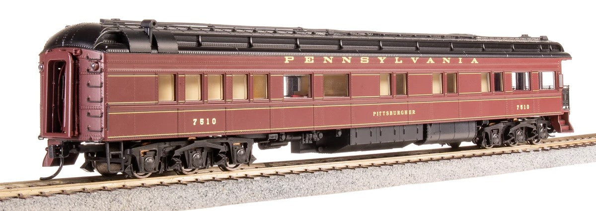 Broadway Limited 8972 HO PRR "Pittsburgher" Late 1940's Z74D Business Car #7510 LN/Box