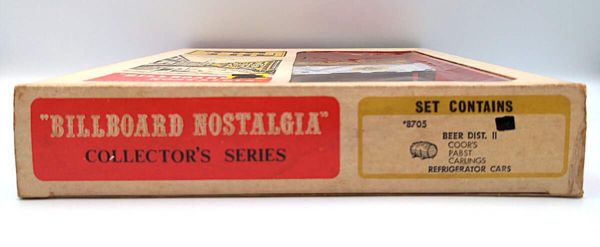Train Miniature 8705 HO Scale Refrigerator Cars Kit (Pack of 3)