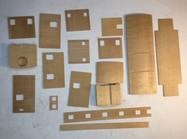 Kinsman Models 202 S Gauge Northern Pacific Caboose Model Kit