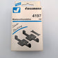 Viessmann 4197 HO Gauge Mast Pole Positioning Metal Shell