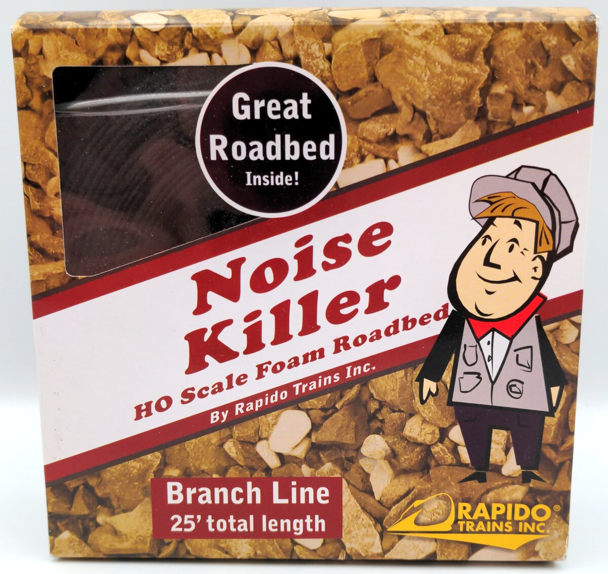 Rapido Trains 320002 HO Noise Killer Foam Roadbed Branch Line