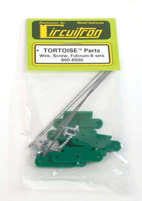 Circuitron 800-6500 Spring Wire, Retaining Screws & Fulcrum (Pack of 6)