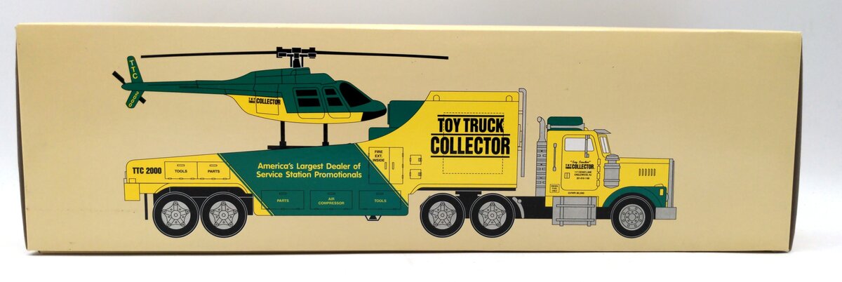 Toy Truck Collector 2000 1:32 Helicopter Recovery Truck w/Operating Lights