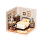 Robotime DW009 Rolife Sweet Dream Bedroom DIY Plastic Miniature House Kit