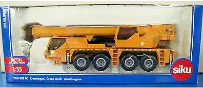Siku 2110 1:55 Yellow Metal w/Plastic Parts Mobile Crane