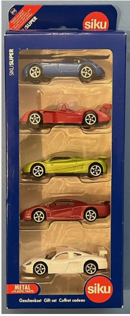 Siku 6281 1:64 5 Piece Sport Cars Variety Gift Set