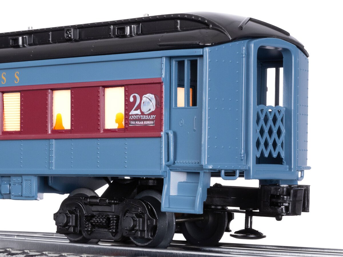 Lionel 2427990 O The Polar Express 20th Anniversary Black Roof Add-On Coach