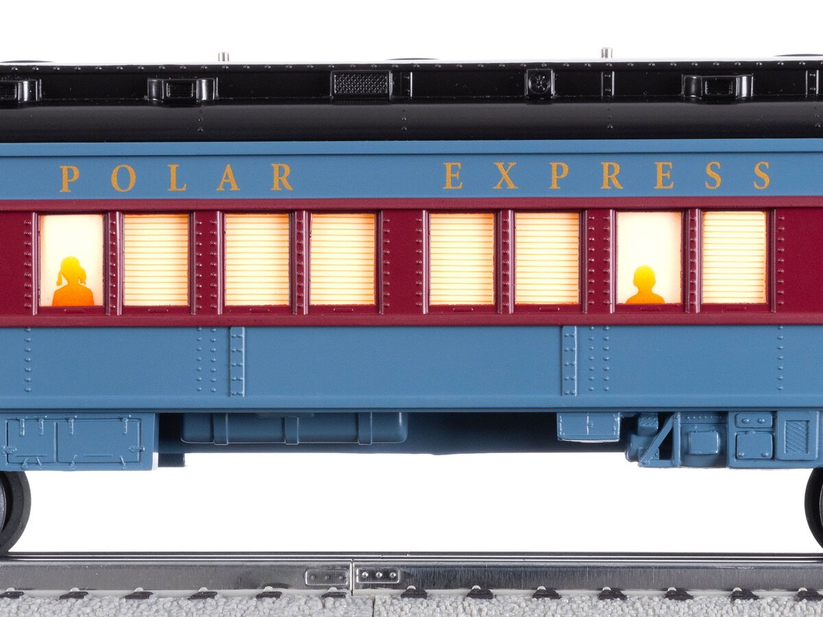 Lionel 2427990 O The Polar Express 20th Anniversary Black Roof Add-On Coach