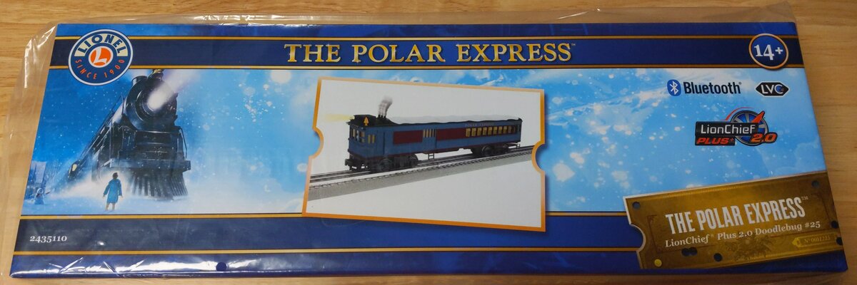 Lionel 2435110 The Polar Express LionChief Plus 2.0 Doodlebug #25