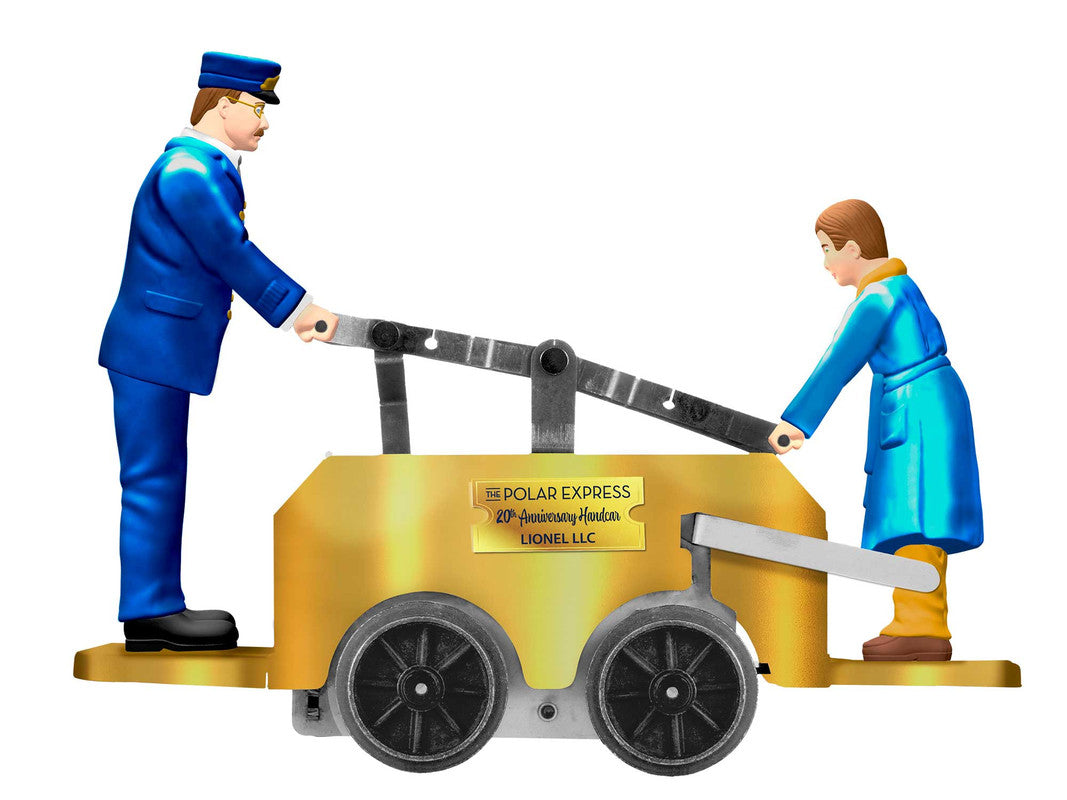 Lionel 2435200 O The Polar Express Gold Edition Windup Handcar