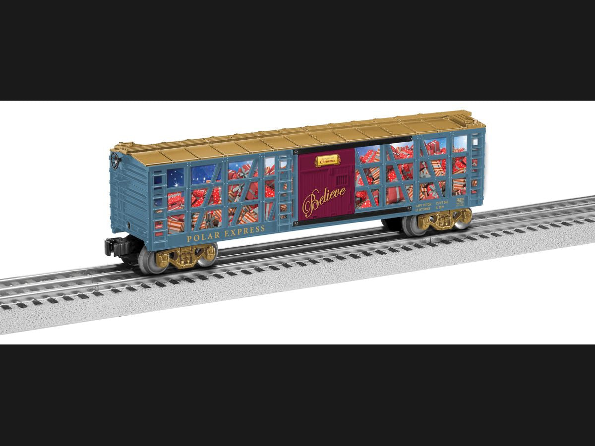 Lionel 2428230 O Polar Express Present Transport Car
