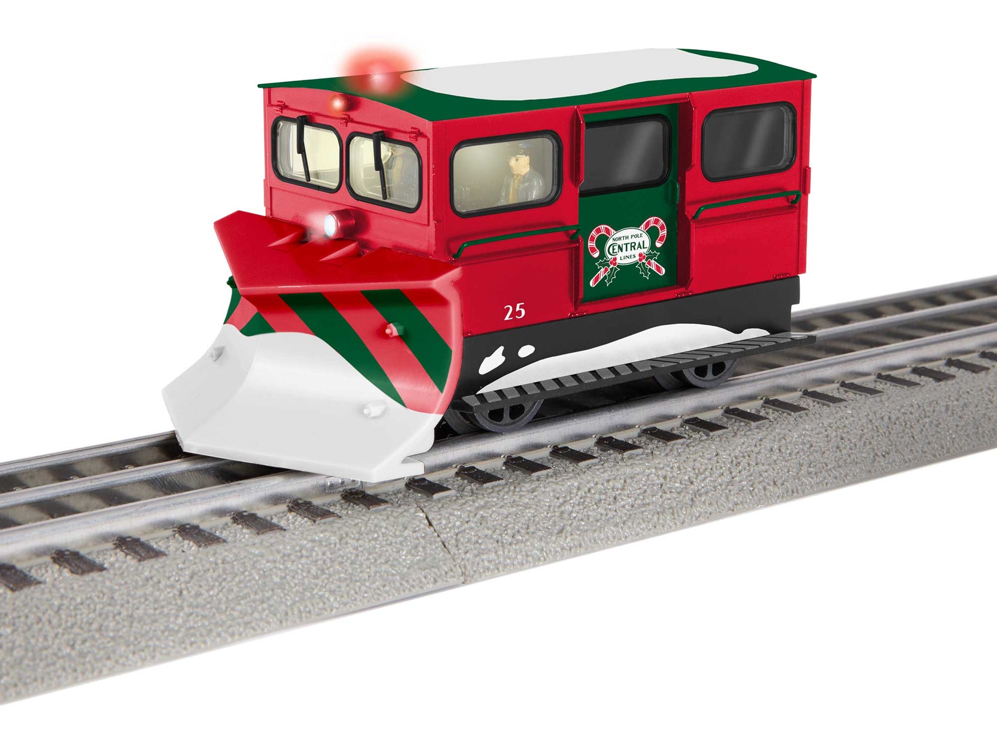 Lionel 2435130 O North Pole Central Command Controlled Speeder