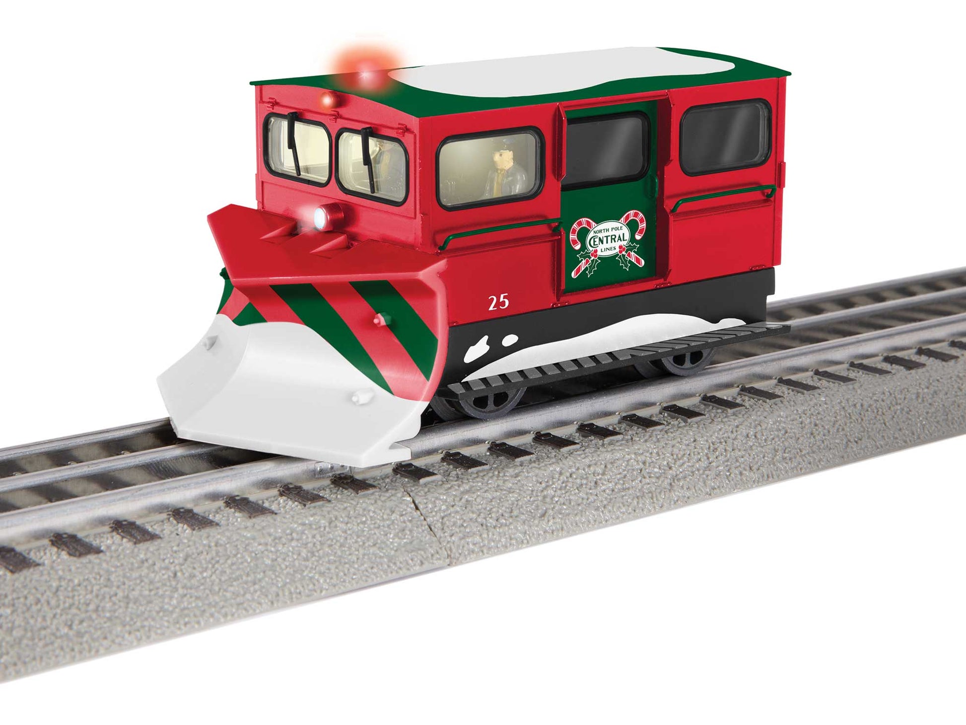 Lionel 2435130 O North Pole Central Command Controlled Speeder