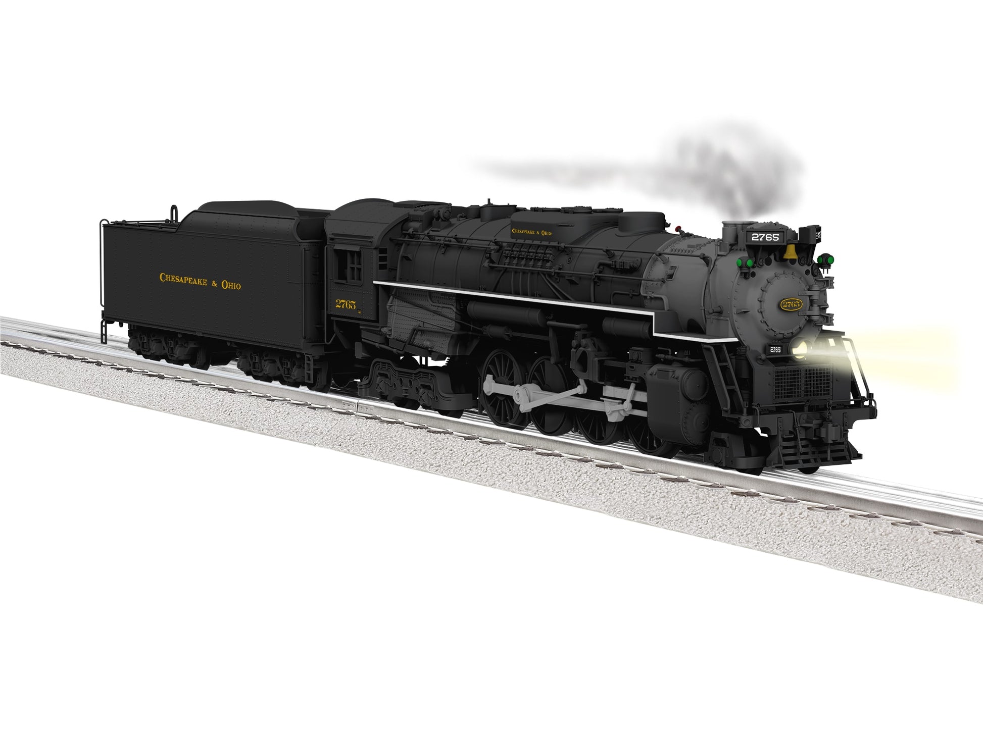Lionel 2431520 O Chesapeake & Ohio LEGACY Berkshire Steam Locomotive #2765