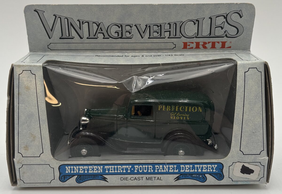 Ertl 2504 1:43 Vintage Vehicles Perfection 1932 Ford Panel Truck Die Cast Metal
