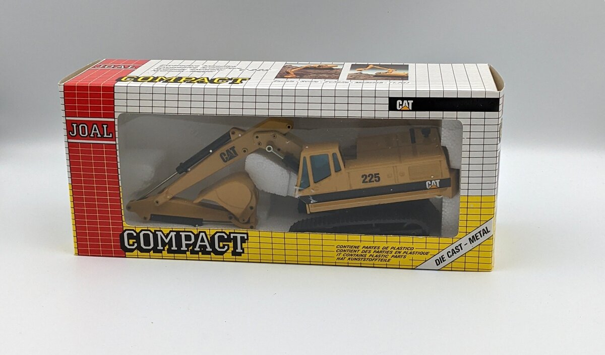 Joal 216 1:70 Scale Diecast Caterpillar 225 Hydraulic Excavator Diecast Metal