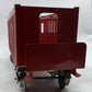 Lionel 117-3 Red Repainted Tinplate Caboose Shell with Trucks
