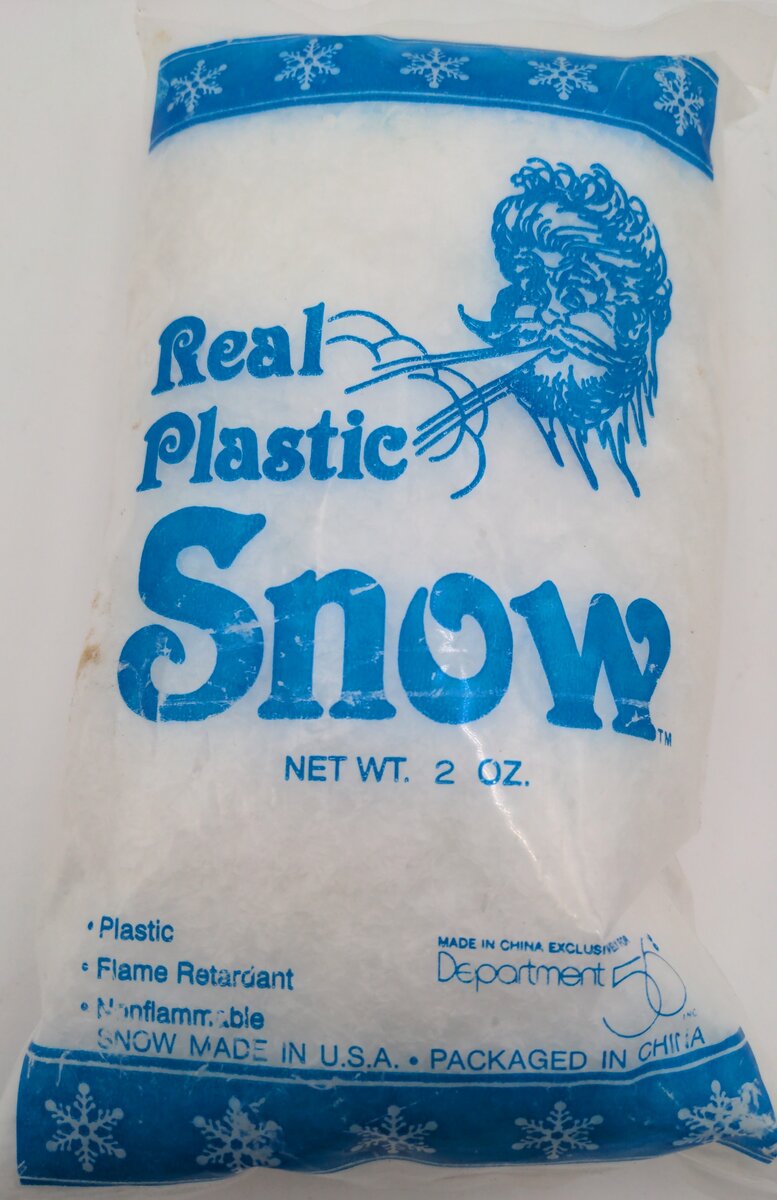Dept 56 7 Real Plastic Snow 2oz Bag
