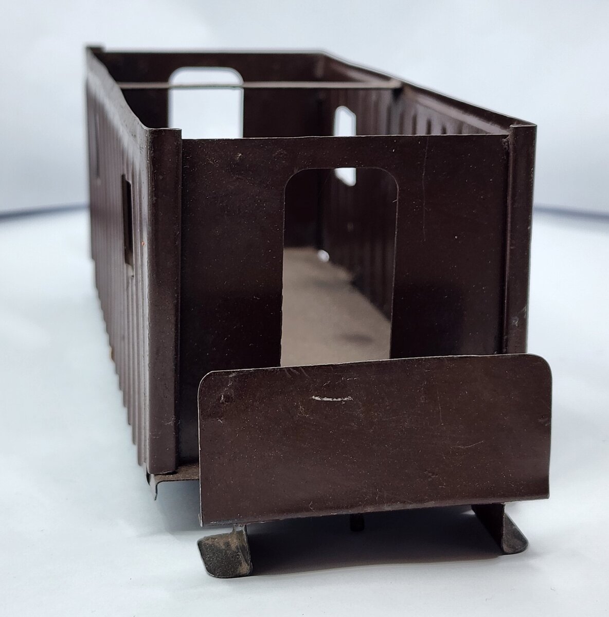 Lionel 117-2 Brown Tinplate Caboose Shell #4351