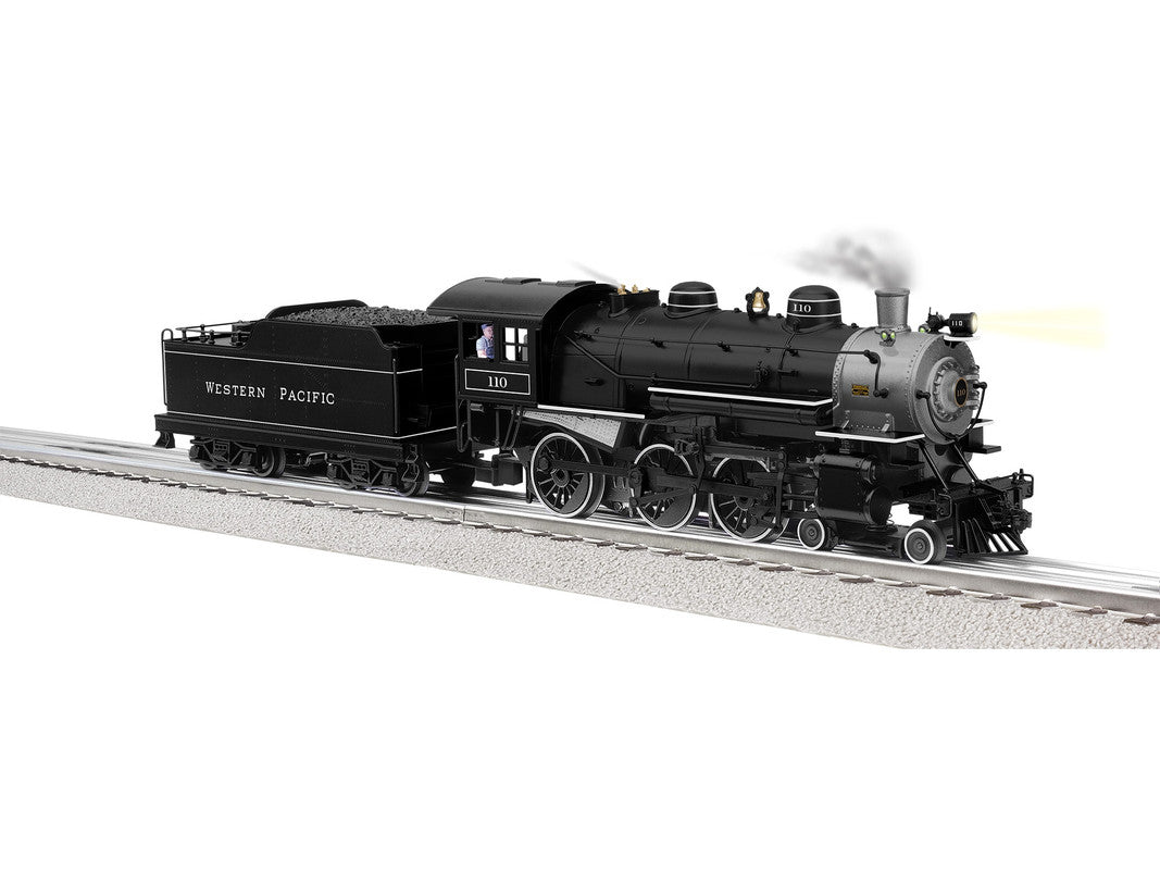 Lionel 2431680 O Western Pacific Legacy 4-6-0 Steam Locomotive #110