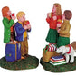 Lemax 62244 Kids Enjoying Sticky Apples After School Polyresin Figures
