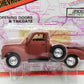 Road Champs 6480 1:43 Scale Rust Chevrolet Truck Series 3100 1953 Pick Up Truck