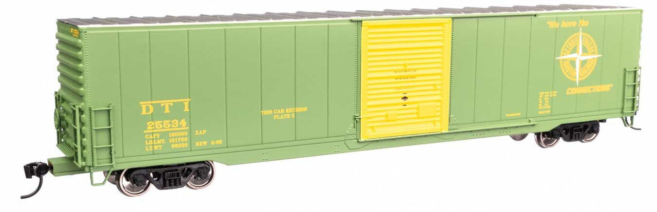 Walthers 910-3365 HO DTI 60' PS Single Door Auto Parts Boxcar RTR #25534 LN/Box