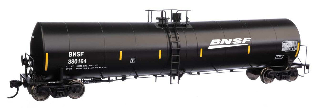 Walthers 910-48210 HO BNSF Trinity 25,000-Gallon Tank Car Ready to Run #880164