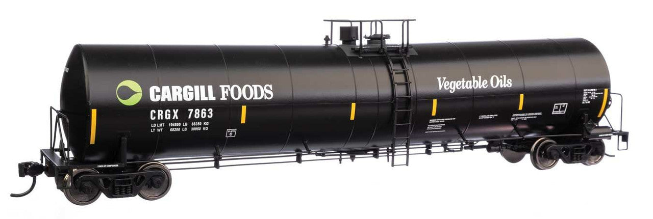 Walthers 910-48214 HO Cargill Trinity 25,000-Gallon Tank Car Ready to Run #7863