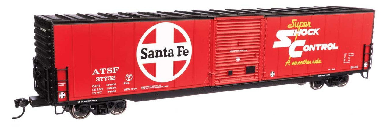Walthers 910-3352 HO Santa Fe 60' PS Single Door Auto Parts Boxcar RTR #37732 LN/Box