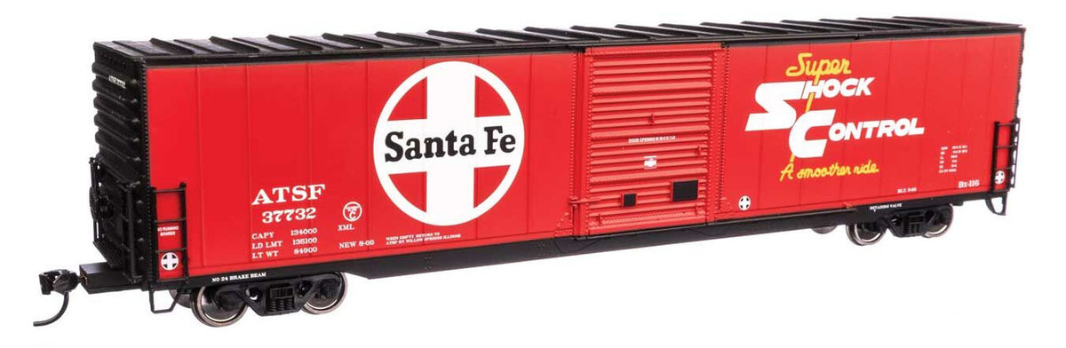 Walthers 910-3352 HO Santa Fe 60' PS Single Door Auto Parts Boxcar RTR #37732