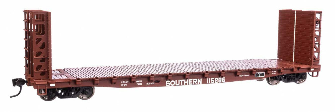 Walthers 910-5939 HO Southern 53' GSC Bulkhead Flatcar Ready to Run #115286