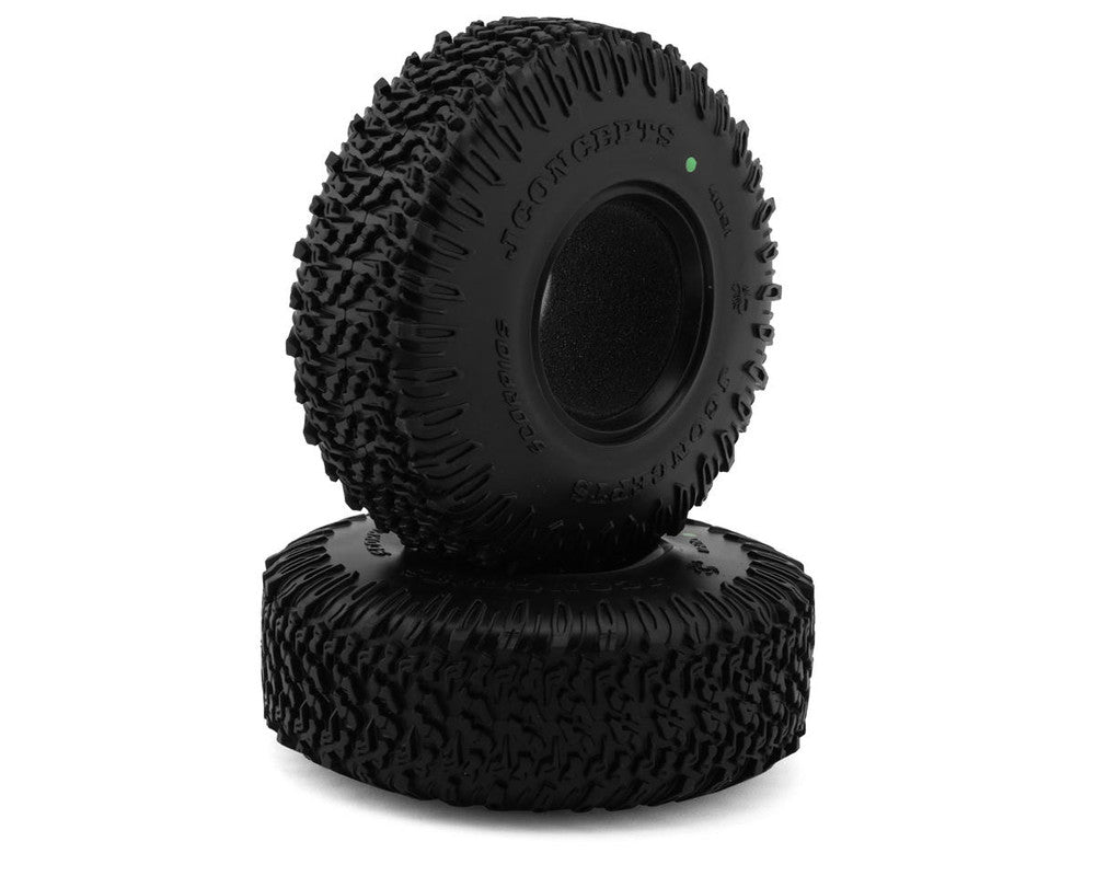 Jconcepts 4091-02 5.25" Green Scorpios 2.2" All Terrain Rock Crawler Tires