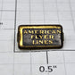 American Flyer 411-5 O Gauge American Flyer Lines Brass Caboose Nameplate