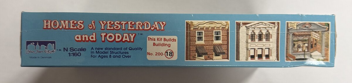 IHC 200-18 N Scale Grant Cary's Apothecary Store Front Building Kit
