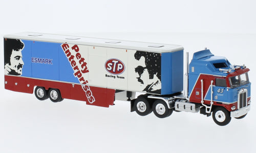 Brekina Automodelle 85738 HO Vasek Polak - Kenworth K100 Tractor Trailer