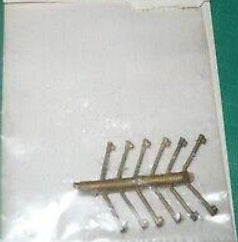 Kemtron X-294 HO Scale Brass Pipes Tee
