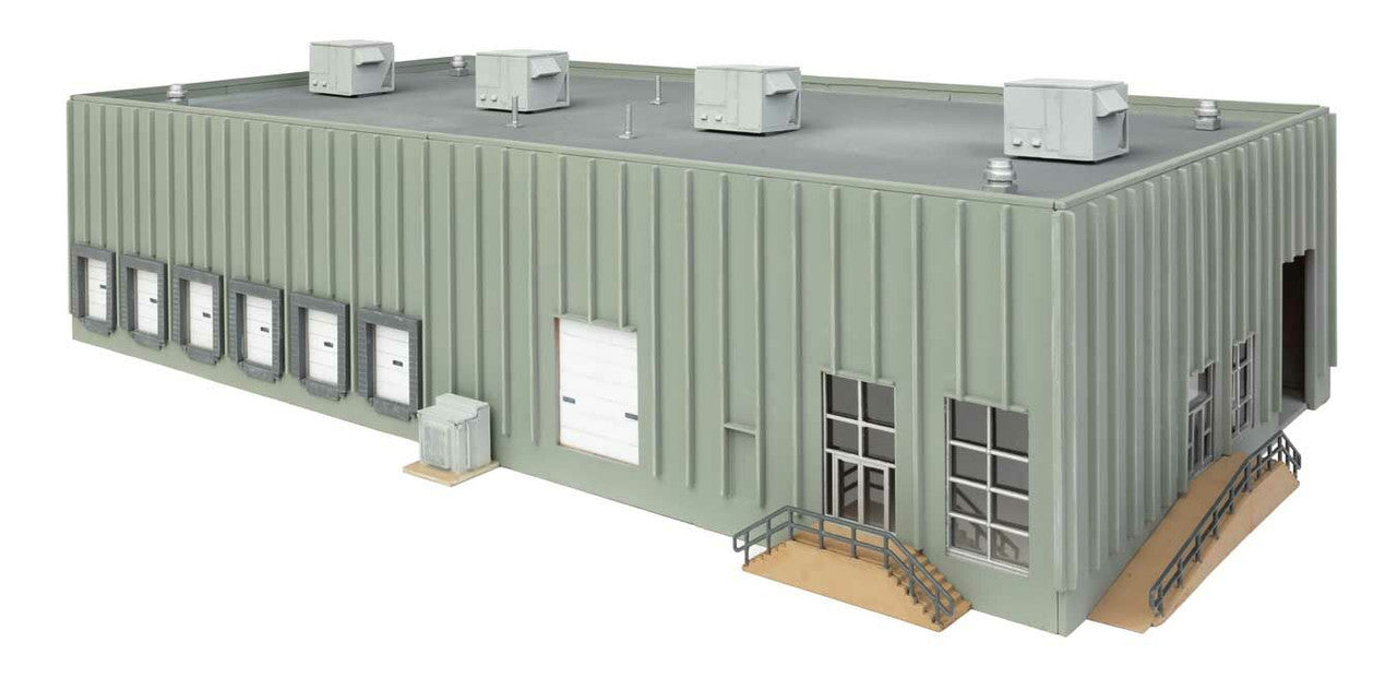 Walthers 933-3864 N Scale Concrete Grocery Warehouse Building Kit