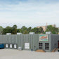 Walthers 933-3864 N Scale Concrete Grocery Warehouse Building Kit