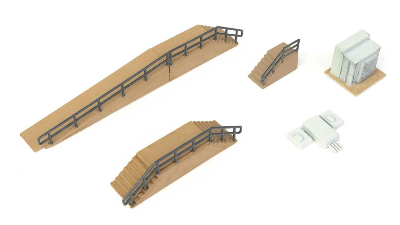 Walthers 933-3864 N Scale Concrete Grocery Warehouse Building Kit