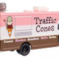 Walthers 949-12108 HO Traffic Cones Food Truck Morgan Olson Route Star Van