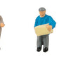 Faller 155613 N Freight Forwarding Workers Figures (Set of 7)