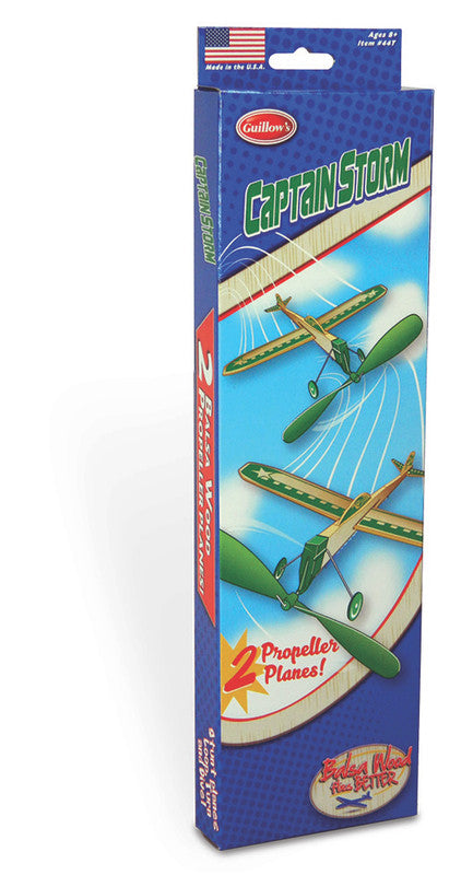 Guillows 44T Captain Storm Twin Pack