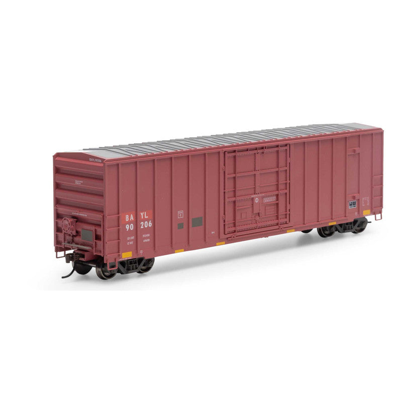 Athearn 18673 HO Bay Line FMC 5327 12' Plug Door Box #90206