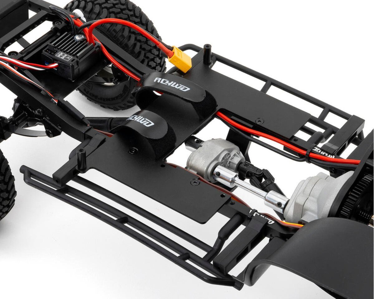 RC4WD Z-RTR0067 TF 2 LWB RTR w/ Chevrolet K10 Scottsdale Black Hard Body Set
