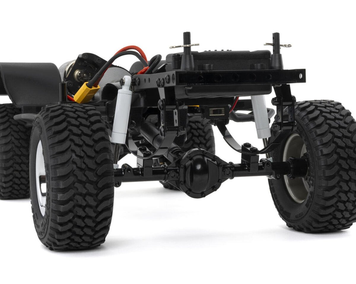 RC4WD Z-RTR0067 TF 2 LWB RTR w/ Chevrolet K10 Scottsdale Black Hard Body Set